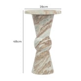 The Decor Store Jetro Marble Side Table