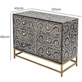 The Decor Store Coen 6 Drawer Chest