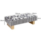 The Decor Store Oswego Mother of Pearl Coffee Table
