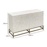 The Decor Store Daena Mother of Pearl Sideboard