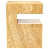 The Decor Store Gertrud Marble Side Table