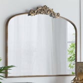 The Decor Store Tristen Iron Wall Mirror