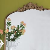 The Decor Store Tristen Iron Wall Mirror