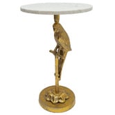 The Decor Store Dayne Marble Side Table