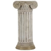The Decor Store Flavel Pedestal Side Table