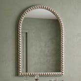 The Decor Store Tivian Iron Wall Mirror