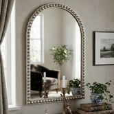 The Decor Store Tivian Iron Wall Mirror