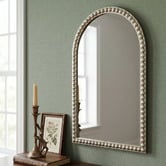 The Decor Store Tivian Iron Wall Mirror