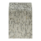 The Decor Store Alden Mother of Pearl Side Table
