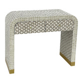 The Decor Store Ilias Mother of Pearl Console Table