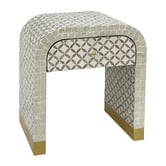 The Decor Store Ilias Mother of Pearl Side Table
