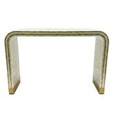 The Decor Store Ansel Mother of Pearl Console Table