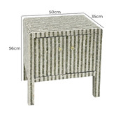 The Decor Store Sylvan Mother of Pearl Side Table