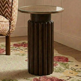 The Decor Store Carson Mango Wood Side Table