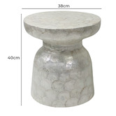 The Decor Store Arianne Mother of Pearl Side Table