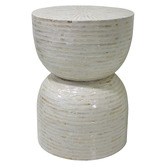 The Decor Store Ellena Mother of Pearl Side Table