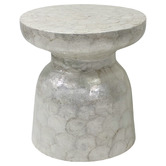 The Decor Store Arianne Mother of Pearl Side Table