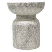 The Decor Store Lorelei Mother of Pearl Side Table