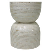 The Decor Store Ellena Mother of Pearl Side Table