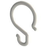 Emroware Commercial White Curtain Rail Hooks
