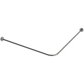 Emroware Polished Chrome Stainless Steel Shower Rail