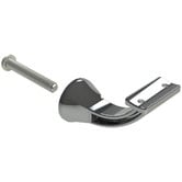 Emroware Curved Top Concealed Bracket with Bolt Dome Head Screw