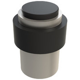 Emroware Satin &amp; Black Architectural Stainless Steel Door Stop