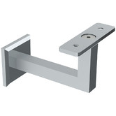 Emroware Square Commercial Flat Top Stair Rail Bracket
