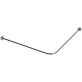 Emroware Polished Chrome Stainless Steel Shower Rail