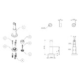 Emroware Architectural Adjustable Magnetic Door Stop