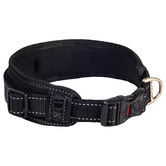 Rogz Black Classic Padded Collar