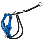 Rogz Blue Control Stop Pull Harness