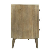 Rita Home Monah 6 Drawer Acacia Wood Chest