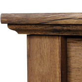 South West Living Vintage Oak Palladia Executive Desk