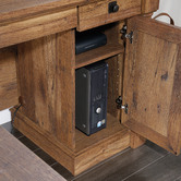 South West Living Vintage Oak Palladia L Desk