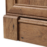 South West Living Vintage Oak Palladia Library Cabinet with Doors