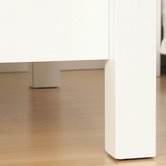 South West Living White Cottage Road Bedside Table