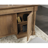 South West Living Vintage Oak Palladia Executive Desk