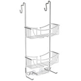 Waygrove Bathware 3 Tier Venus Metal Over The Door Shower Caddy