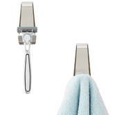 Waygrove Bathware 2 Piece Facet Stainless Steel Hook Set