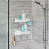 Waygrove Bathware Clever Flip Shower Shelf