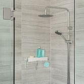 Waygrove Bathware Clever Flip Shower Shelf