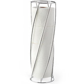 Waygrove Bathware Twist Steel Toilet Tissue Holder