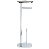 Waygrove Bathware Chrome Ovo Stainless Steel Toilet Caddy