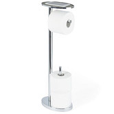 Waygrove Bathware Chrome Ovo Stainless Steel Toilet Caddy