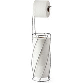 Waygrove Bathware Twist Steel Toilet Caddy