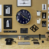 Newgate Newgate Radial Brass Mr. Edwards Wall Clock