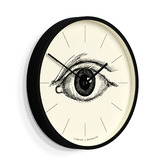 Newgate Newgate Number Three Londonetti X Eye Wall Clock