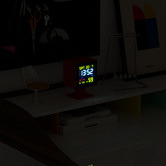 Newgate Newgate Monolith LCD Alarm Clock