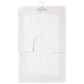 Campana Collective 2 Piece Dawson Cotton Bath &amp; Contour Mat Set